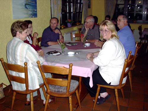 Dinner at The Log Restaurant