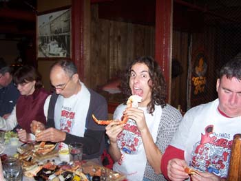 Crab Pot - Marcia, Eddie, Nigel, Mike